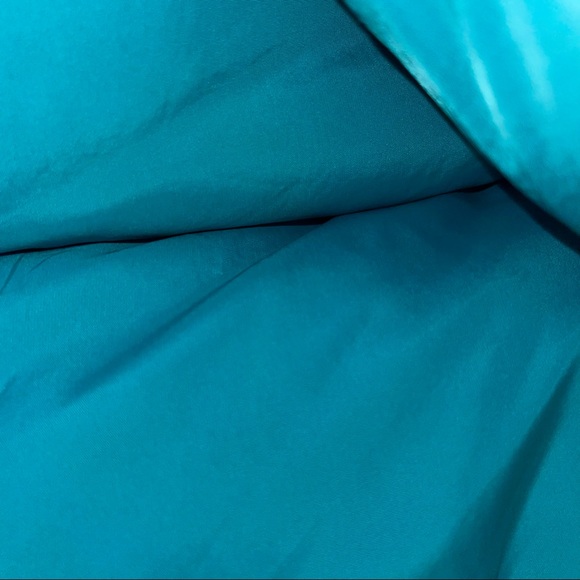 The North Face Down Puffer Vest Black Teal Purple Womens M - Picture 9 of 11